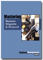 Mastering Business Etiquette Amp Protocol